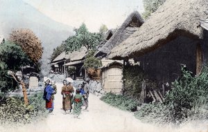 Köylü konutları, Japonya, 20. yüzyıl by Unbekannt