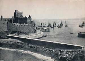 Peel - Eski Kale ve Liman, 1895 by Unbekannt