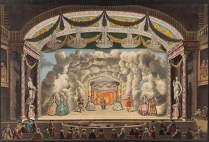 Peep Show Resmi, yaklaşık 1770. by Unbekannt