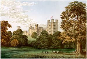Penrhyn Kalesi, Caernarvonshire, Galler, Lord Penrhyn