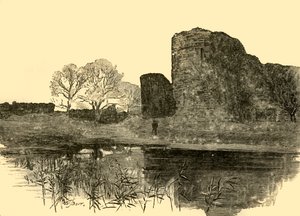 Pevensey Kalesi, 1898. by Unbekannt
