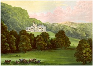 Philiphaugh, Selkirkshire, İskoçya, Baronet Murray'in evi, c1880 by Unbekannt
