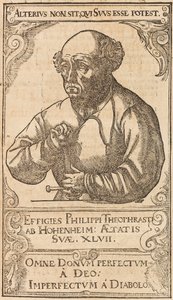 Philippus Theophrastus Aureolus Bombastus von Hohenheim Paracelsus, 1589. by Unbekannt