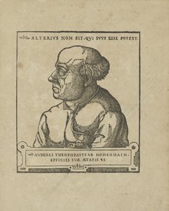 Philippus Theophrastus Aureolus Bombastus von Hohenheim Paracelsus, yaklaşık 1538. by Unbekannt
