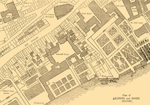 Arundel ve Essex Evleri Planı, 1881. by Unbekannt