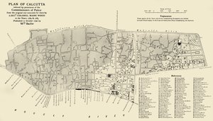 Kalküta Planı, 1925. by Unbekannt
