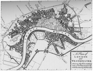 Londra ve Westminster Planı, 1749 1903 by Unbekannt