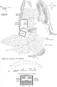 Hasheen Savaşı Planı, 20 Mart 1885, c1885 by Unbekannt
