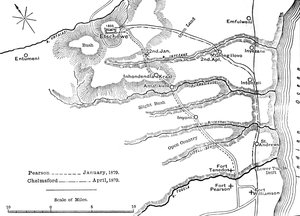 Pearson Jan., 1879 ve Chelmsford April, 1879