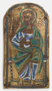 St. Bartholomew, Aşağı Ren veya Sakson, 12. yüzyılın ortalarında plaket. by Unbekannt