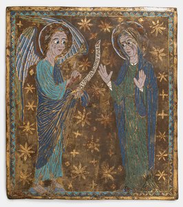 Müjde, Katalanca veya Orta İtalyanca, ca. 1200-1225. by Unbekannt