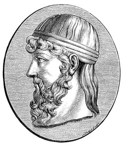 Plato c428-c348 BC, Antik Yunan filozofu by Unbekannt