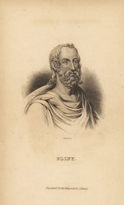 Yaşlı Pliny, Gaius Plinius Secundus, Romalı yazar, doğa bilimci ve doğa filozofu, MS 23-79 by Unbekannt