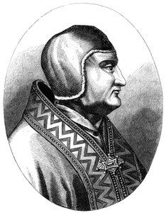 Papa Clement IV d1268, 1849 by Unbekannt