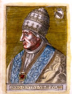 Papa Masum VII c1336-1406, c19th yüzyıl by Unbekannt