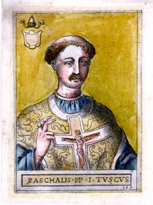 Papa Paschal I by Unbekannt