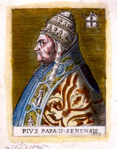 Papa Pius II, c19. yüzyıl by Unbekannt
