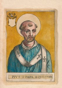 Papa Pius I. by Unbekannt