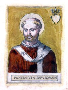 Papa Pontian I by Unbekannt