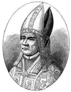 Papa I. Sylvester, 1870 by Unbekannt