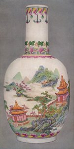 Ku Yueh Hsuan Tarzında Porselen Şişe. ChIen Uzun Dönem, 1736-1796, 1928 by Unbekannt