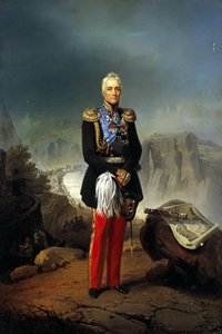 Kont Mikhail Vorontsov'un Portresi 1782-1856, 18. Yüzyılın İkinci Yarısı. by Unbekannt