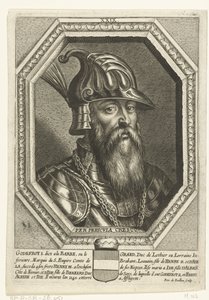 Leuven Dükü Godfrey I portresi by Unbekannt