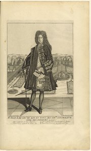 John Yasası 1671-1729, 1720 portresi. by Unbekannt