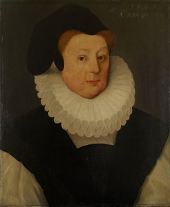 Katherine'in Portresi, Lady Gresley, 1585. by Unbekannt