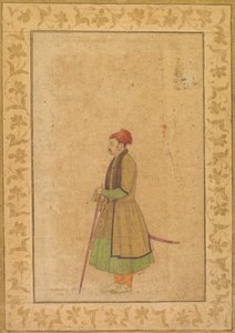 Amber r Raja Ram Singh portresi. 1667-1688, Deccan Kılıcı ile, c. 1680-1685. by Unbekannt