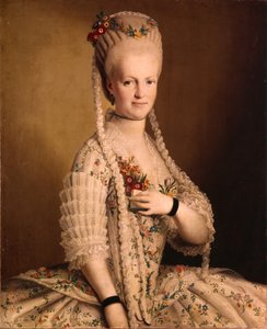 Sarah Greigh'in portresi 17521793, Amiral Samuel Greigh'in karısı, 1775