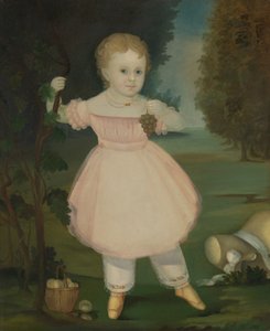 Üzüm Toplayan Küçük Bir Kızın Portresi, 1840-50.