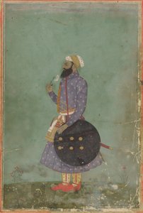 Bir Prens portresi, Babür hanedanı, 18. yüzyıl. by Unbekannt