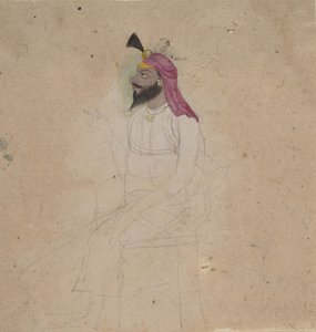 Bir Sih Soylusunun Portresi, 19. yüzyılın başlarında. by Unbekannt