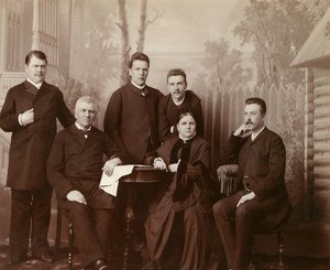 Sophia Perovskaya ailesinin portresi, 1860
