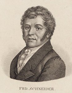 Organist ve besteci Friedrich Schneider