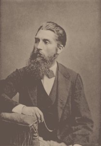 Piyanist ve besteci Adolf Jensen'in 1837-1879 portresi. by Unbekannt