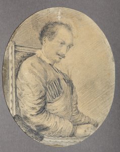 Şairin portresi, Decembrist Kont Alexander I. Odoevsky 1802-1839, 1837-1839 by Unbekannt
