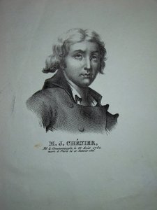 Şair ve oyun yazarı Marie-Joseph Chénier