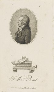 Kemancı ve besteci Friedrich Wilhelm Rust