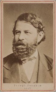 Kemancı ve besteci Joseph Joachim