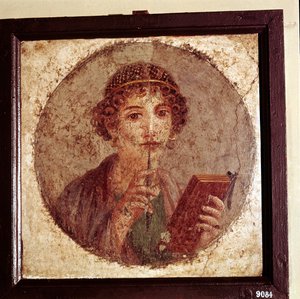 Sappho, Pompeii, İtalya