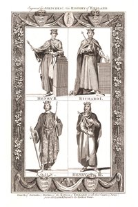 Armalı İngiltere Krallarının Portreleri ve Elbiseleri, 1784 by Unbekannt