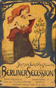 Berlin Ayrılık Sergisi Posteri, c. 1900