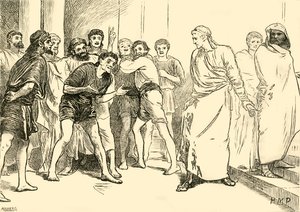 Posthumius, Tarentum'daki Tiyatroda, 1890. by Unbekannt