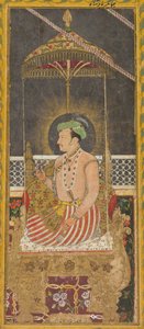Bir gölgelik altında İmparator Jahangir