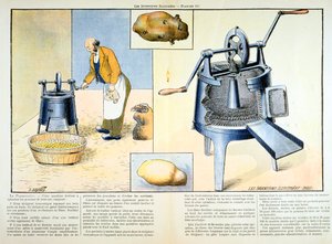 Patates soyucu, 1899 by Unbekannt
