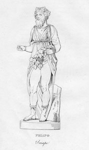 Priapo Priape, c1850 by Unbekannt