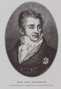 Prens Adam Jerzy Czartoryski 1770-1861 by Unbekannt