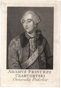 Prens Adam Kazimierz Czartoryski 1734-1823 by Unbekannt